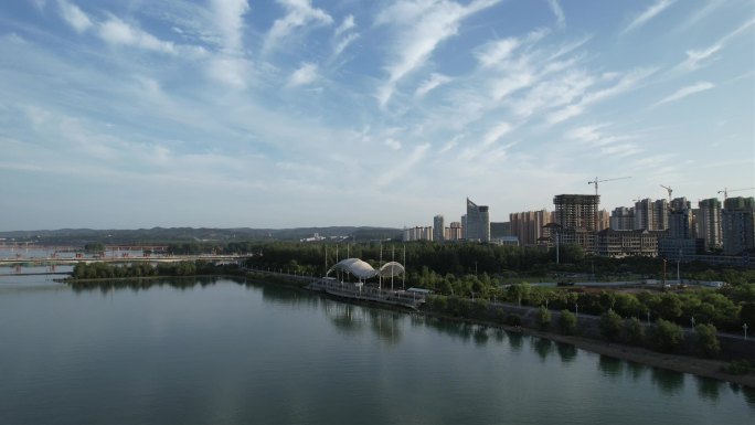 丹江口 延时 云层 平流雾 城市