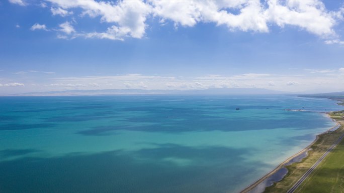 青海湖延时