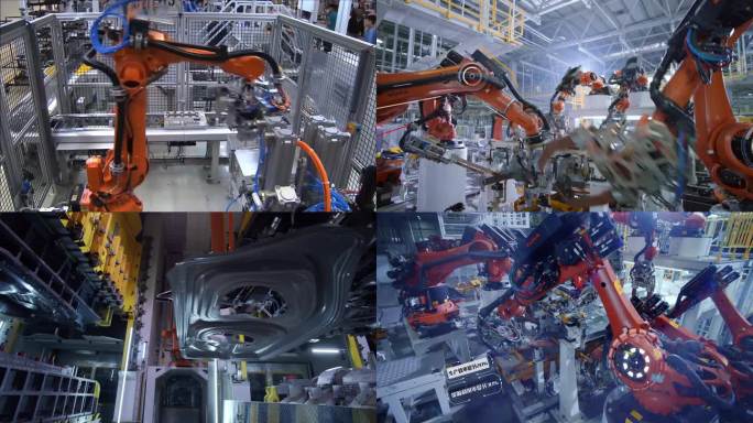机械臂 智能车间 工业4.0 汽车制造