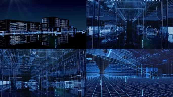 未来工厂数字园区仓储物流智慧产业园