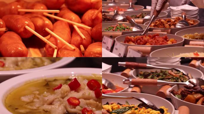 中式快餐，热菜，凉菜，包子，自选餐