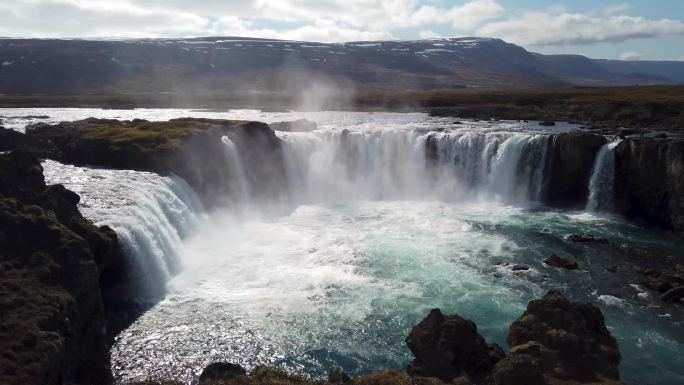 戈达福斯，《冰岛我的区的神瀑布》