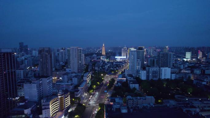 常州天宁禅寺夜景