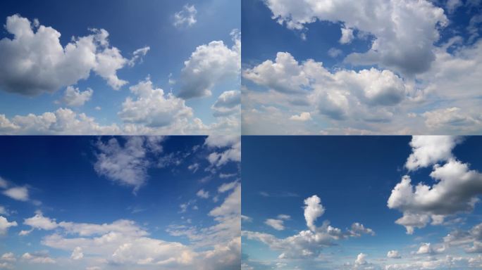 6组高清动态天空，云很多，超级漂亮。