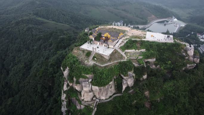 湖北天台山航拍