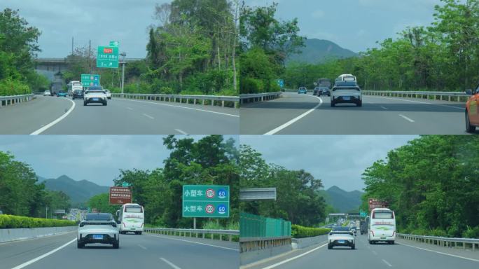 汽车在高速公路上行驶