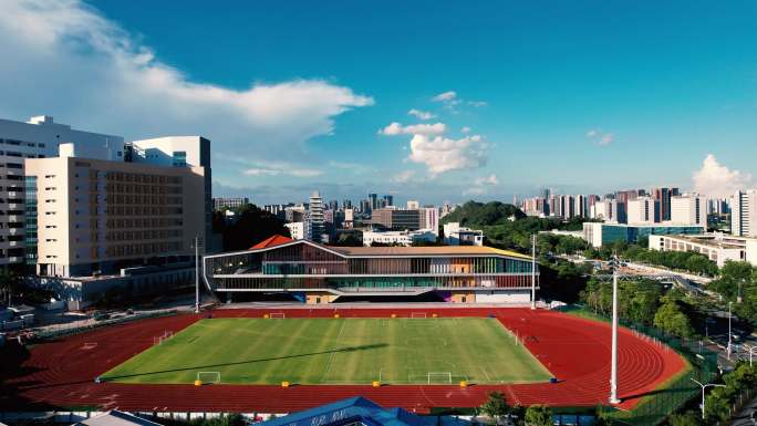 深圳龙岗建筑香港中文大学深圳校区1/3