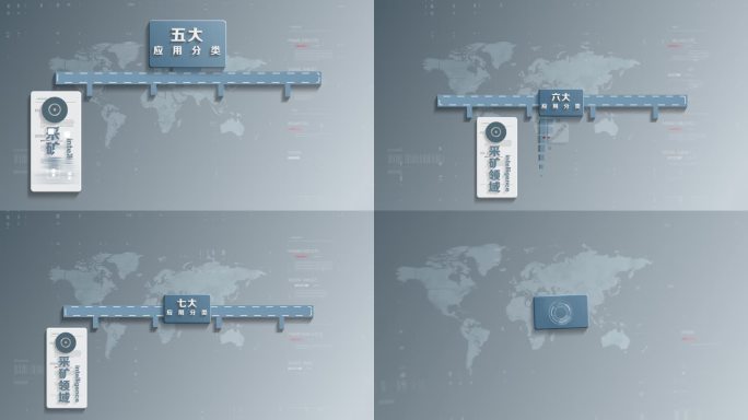 分类 信息 领域  科技 ae模版