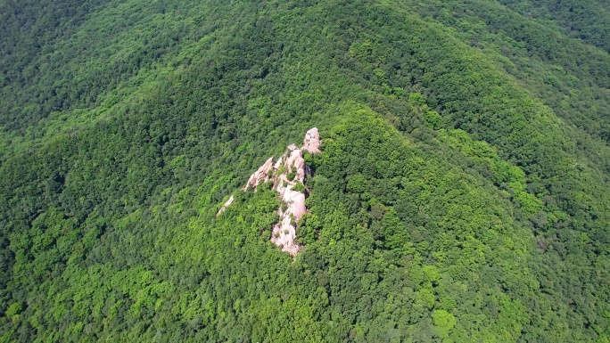 吉林朱雀山自然风光松花江夏季风光航拍