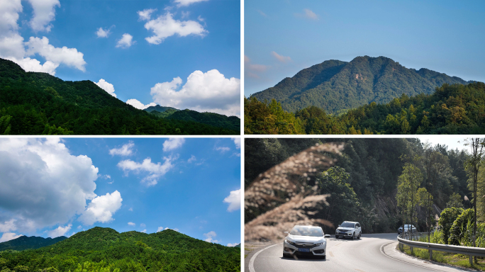 4k 高山和云延时 圣人堂旅游公路