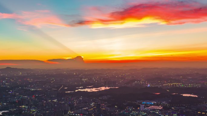 深圳城市宣传片 深圳龙岗夜景（宽屏）