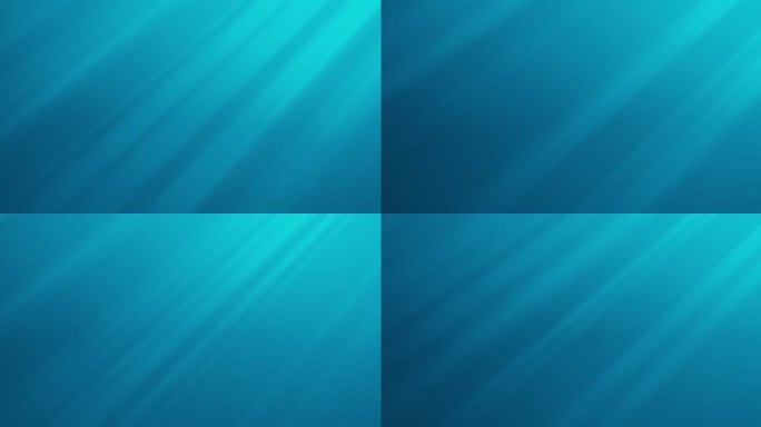 4k蓝色水下光线波光粼粼背景