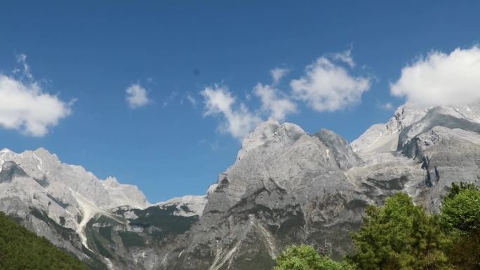 雪山顶