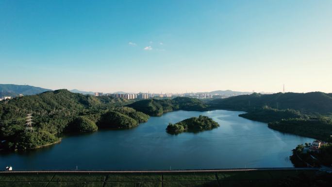 山水风光深圳市龙岗区龙口水库4/4