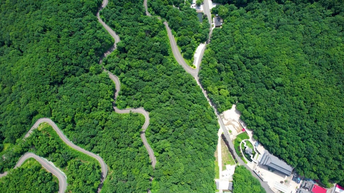 吉林朱雀山自然风光松花江夏季风光航拍