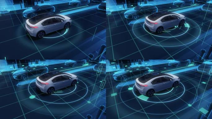 交通信息全息自动驾驶智能汽车