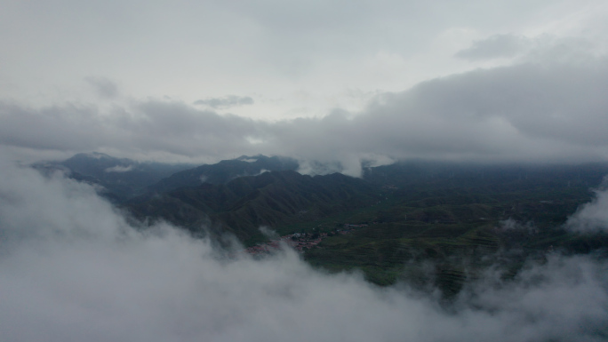 震撼飘渺山峰云雾合集4K