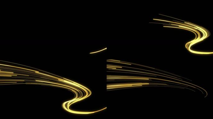 原创彩色粒子线条第五期