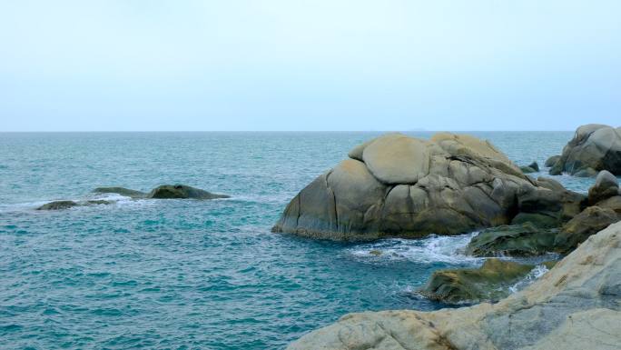 大海 礁石 岩石 海浪 海景 海南三亚