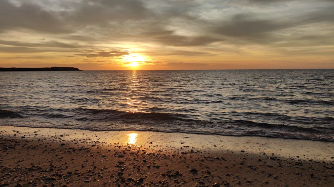 海边日落4k视频