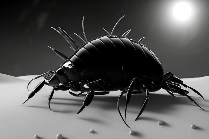 黑色甲虫