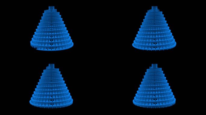 全息素材 巴别塔 巴比伦塔 通天塔