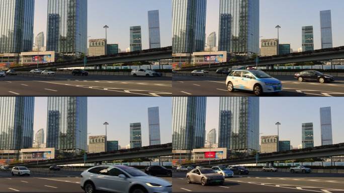深圳滨河大道城市交通商务中心