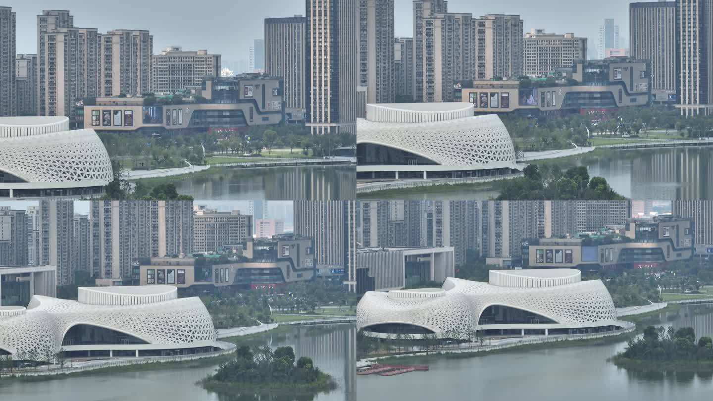 杭州金沙天街与金沙湖大剧院