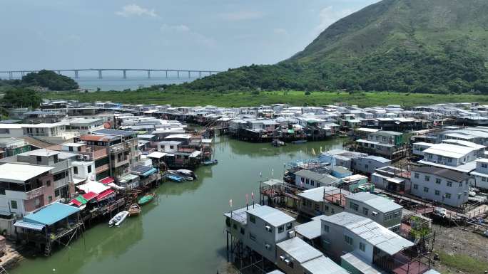 海上渔民居住生活