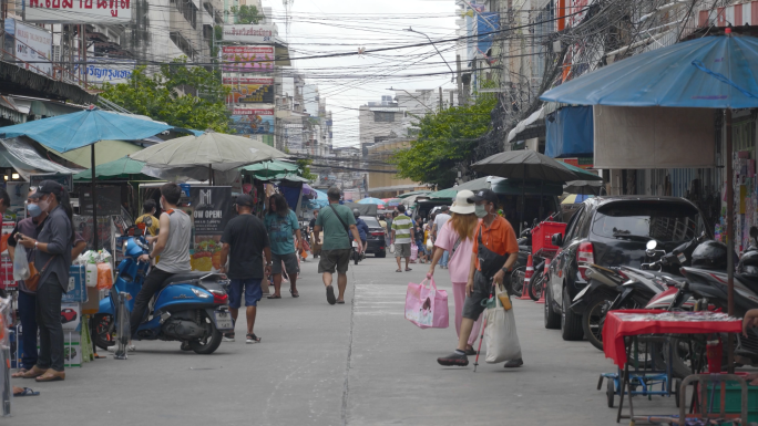 泰国街头市场实拍