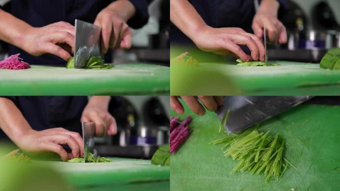 美食绿萝卜切丝制作工艺