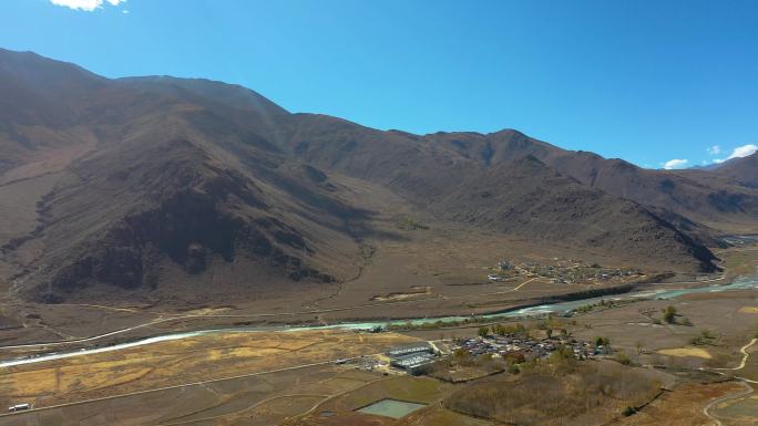 人类住区 乡村场景 房屋 建筑 西藏