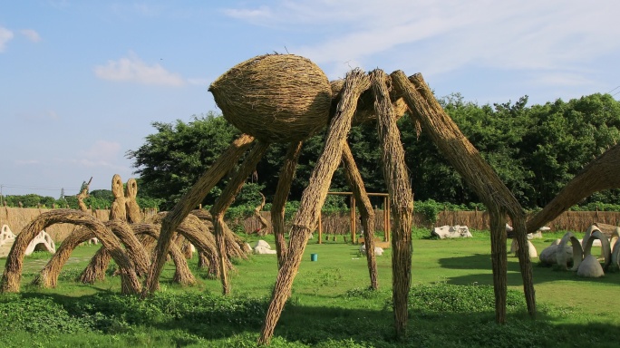 稻梦空间 稻草艺术