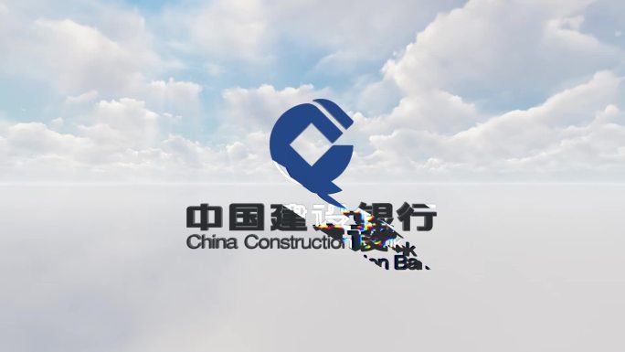 白色描边3Dlogo展示