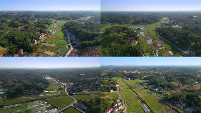 沪昆高速醴陵唐家冲村