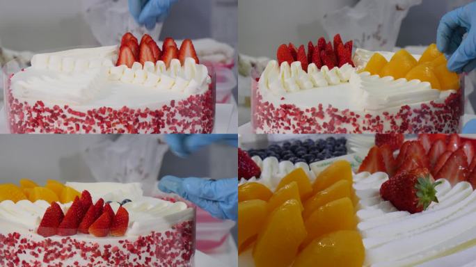 水果蛋糕制作