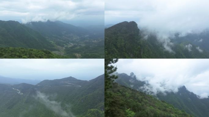 航拍中国 中国山水 大好河山 青山绿水