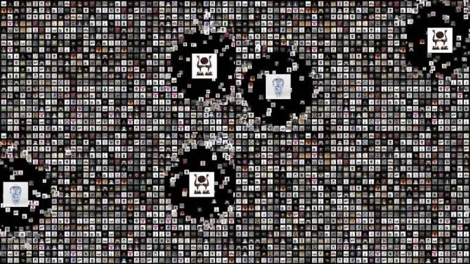多媒体展厅互动魔墙循环视频动画