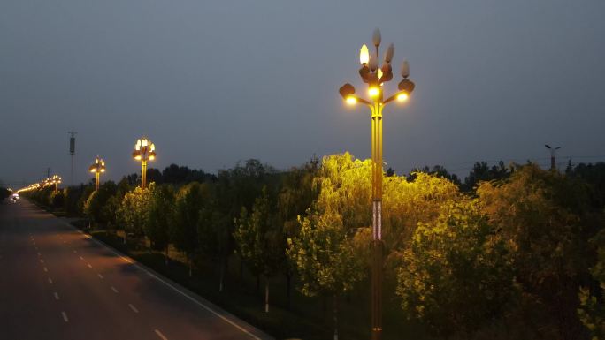 道路夜景亮化