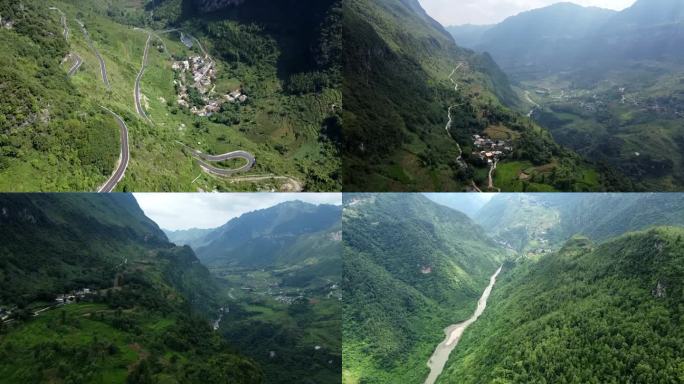 盘山公路 美丽中国 农村公路