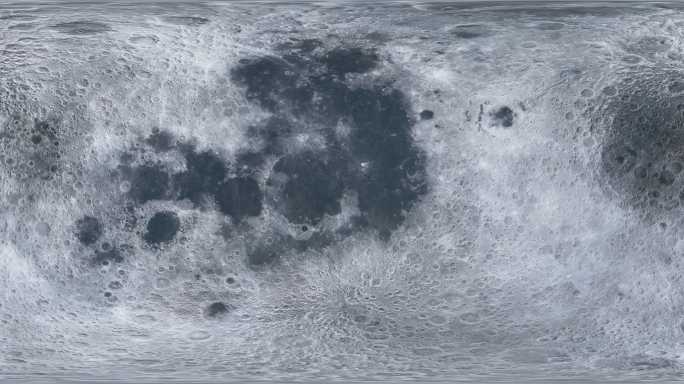 VR月球表面360度全景4K