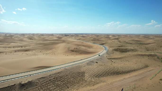 4K沙漠道路