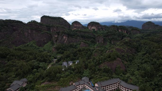 江西龙虎山地质公园航拍