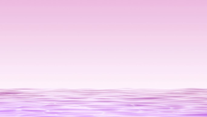 粉红色水波天空背景三维3D