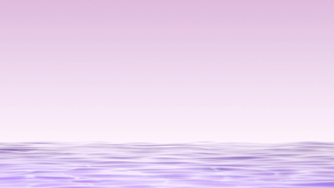 紫色水波天空背景三维3D