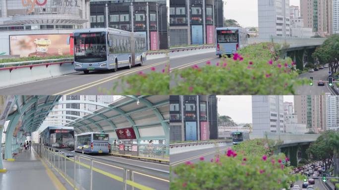 【原创实拍】BRT厦门延时升格常速 镜头