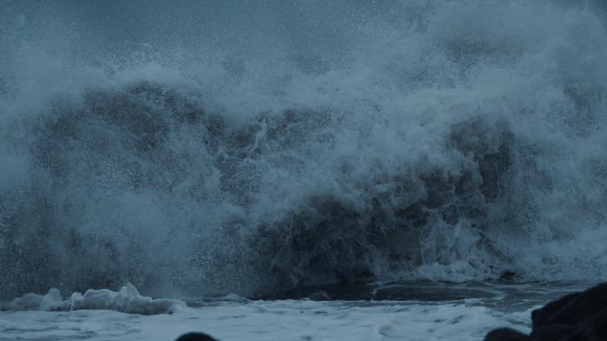 巨浪海岸-高速摄影
