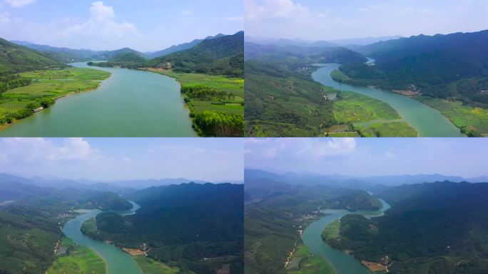 乡村振兴 祖国森林山河绿水青山生态发展
