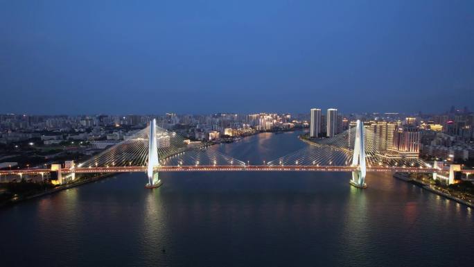 海口世纪大桥夜景