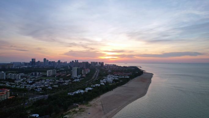 海口西海岸日落